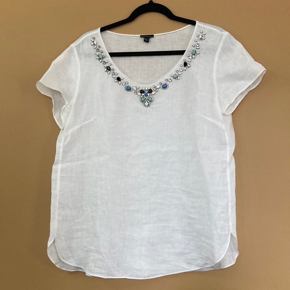 Ann Taylor Linen Shirt